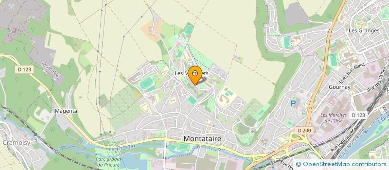 localisation de l'entreprise MONSIEUR NAJEH TOUMI  MONTATAIRE