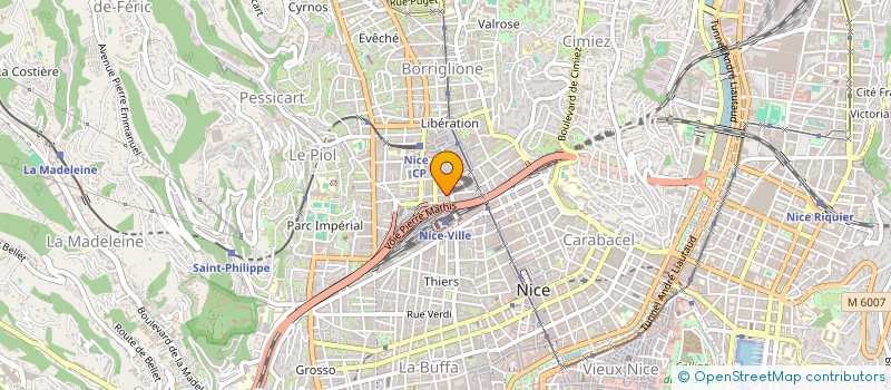 localisation de l'entreprise MONSIEUR NAJEIB RIFAI  NICE