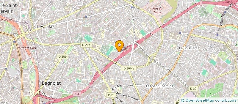 localisation de l'entreprise MONSIEUR NAJEM NACEUR à ROMAINVILLE