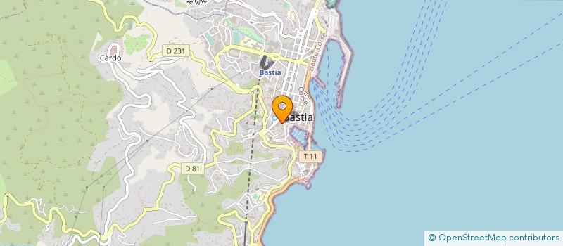 localisation de l'entreprise MONSIEUR NAJI BENSAFI à BASTIA