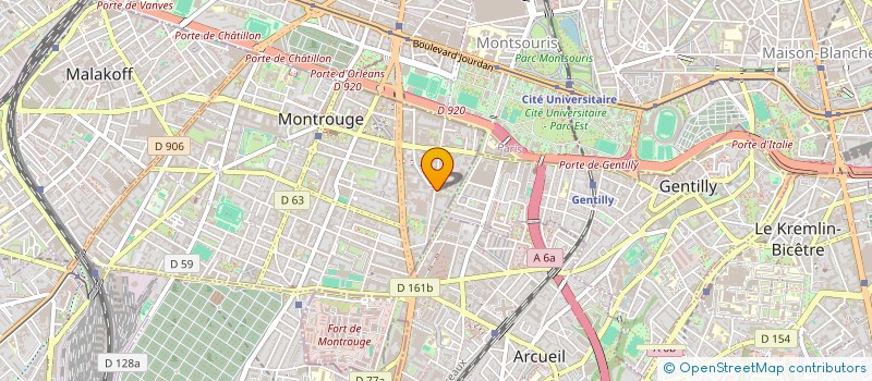 localisation de l'entreprise MONSIEUR NAJI EL MIR à MONTROUGE