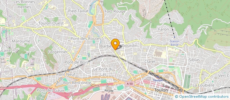 localisation de l'entreprise MONSIEUR NAJI GHARBI  TOULON