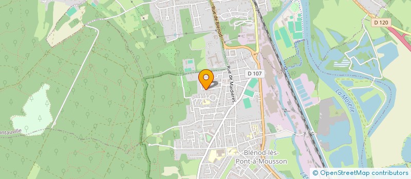 localisation de l'entreprise MONSIEUR NAJI HASHIM  BLENOD-LES-PONT-A-MOUSSON