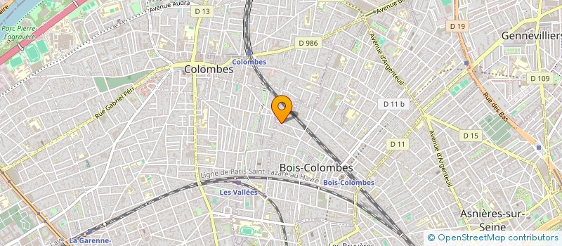 localisation de l'entreprise MONSIEUR NAJI KHATER à BOIS-COLOMBES