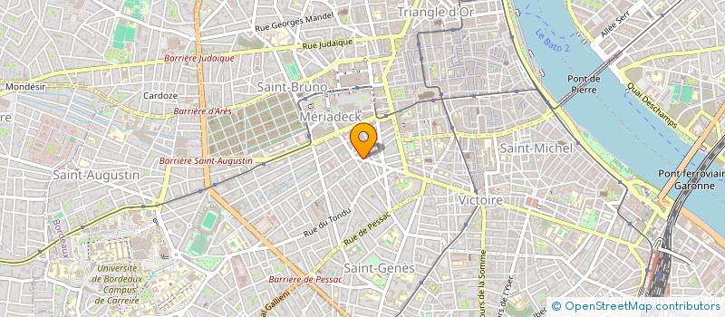 localisation de l'entreprise MONSIEUR NAJI MEDAWAR  BORDEAUX