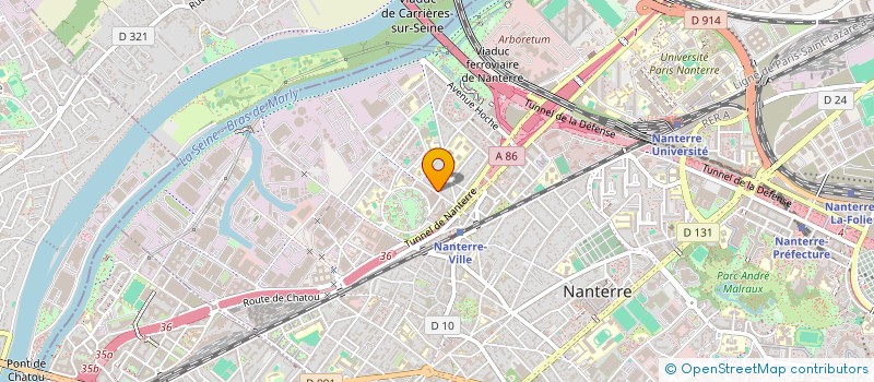 localisation de l'entreprise MONSIEUR NAJI NAMMOUR  NANTERRE