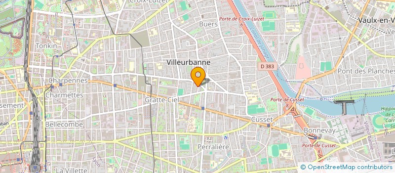 localisation de l'entreprise MONSIEUR NAJIB AIJOU  VILLEURBANNE