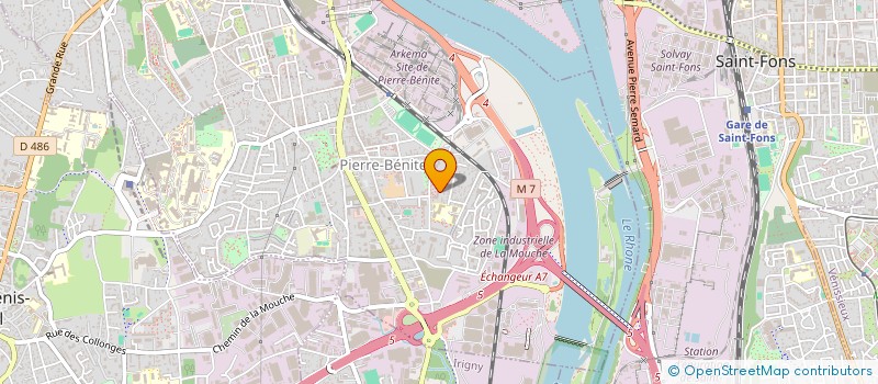 localisation de l'entreprise MONSIEUR NAJIB ATTAIA  OULLINS-PIERRE-BENITE