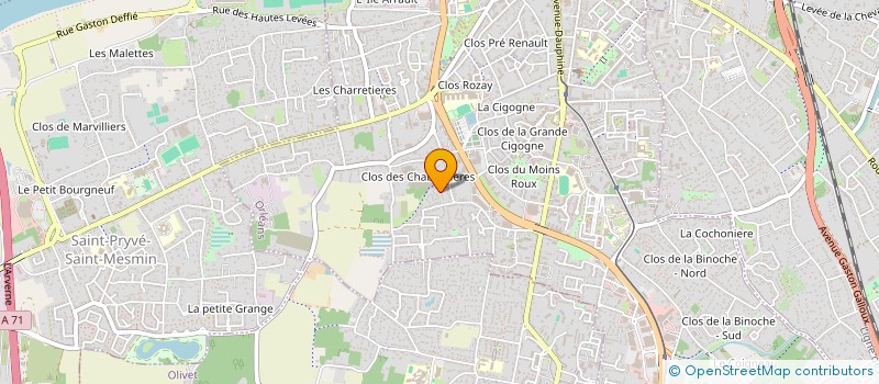 localisation de l'entreprise MONSIEUR NAJIB BELADRI à ORLEANS