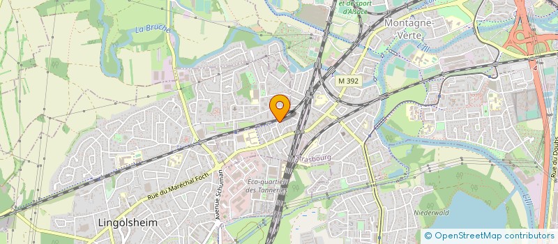 localisation de l'entreprise MONSIEUR NAJIB BELKHADIR  STRASBOURG