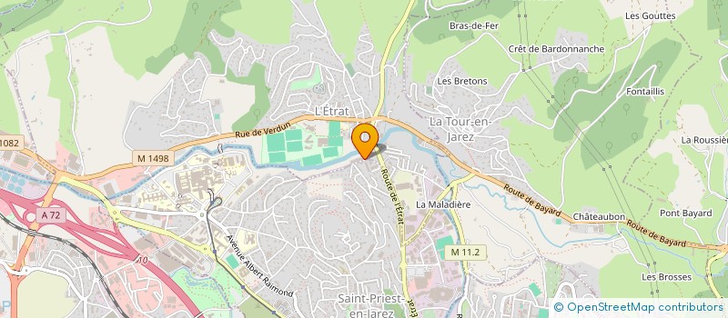 localisation de l'entreprise MONSIEUR NAJIB BENGORINE  L'ETRAT