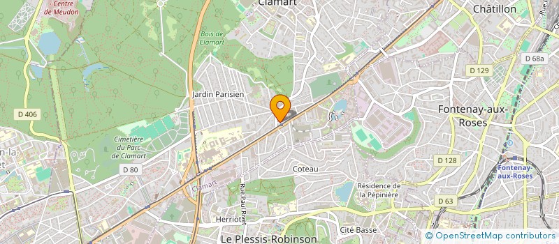 localisation de l'entreprise MONSIEUR NAJIB BOUACHRA à CLAMART
