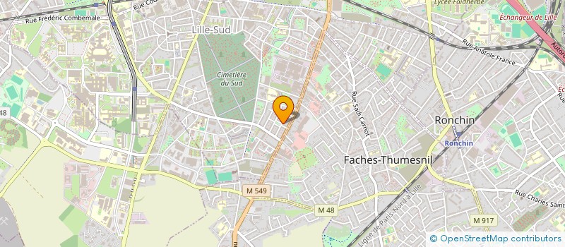 localisation de l'entreprise MONSIEUR NAJIB BOUALAM à LILLE