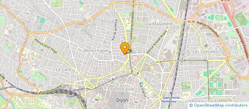 localisation de l'entreprise MONSIEUR NAJIB BOUIMECHA  DIJON