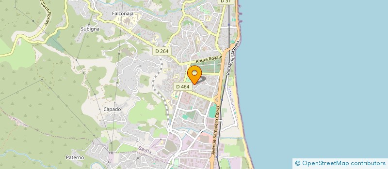 localisation de l'entreprise MONSIEUR NAJIB BOURAI à BASTIA