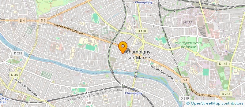 localisation de l'entreprise MONSIEUR NAJIB CHAFI à CHAMPIGNY SUR MARNE