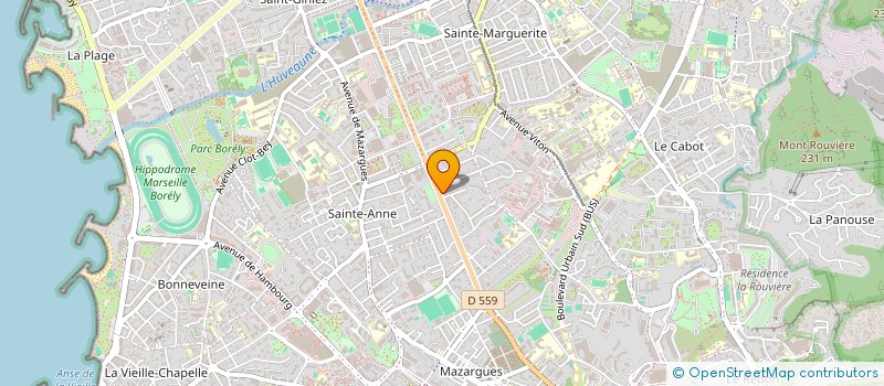 localisation de l'entreprise MONSIEUR NAJIB CHARI  MARSEILLE