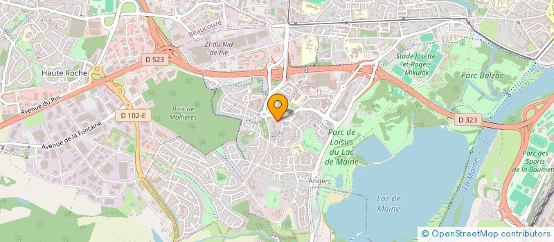 localisation de l'entreprise MONSIEUR NAJIB DJERBI à ANGERS