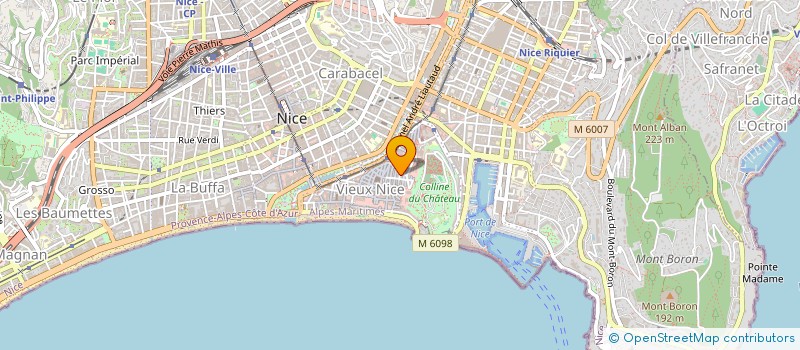 localisation de l'entreprise MONSIEUR NAJIB ES SLIMANI à NICE