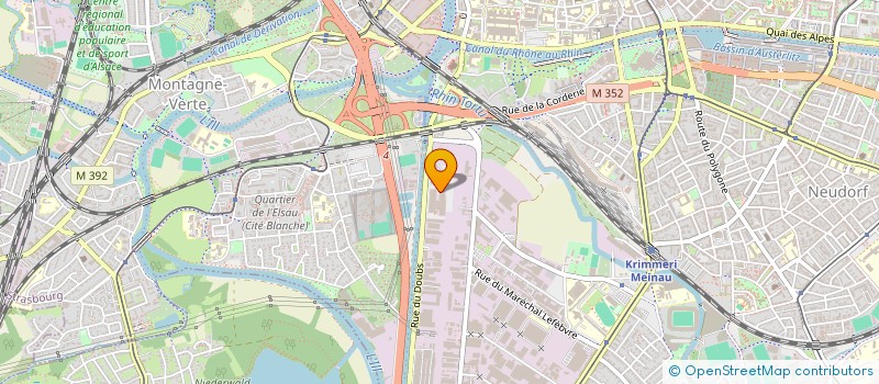 localisation de l'entreprise MONSIEUR NAJIB FEKI  STRASBOURG