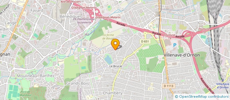 localisation de l'entreprise MONSIEUR NAJIB FILALI  VILLENAVE-D'ORNON