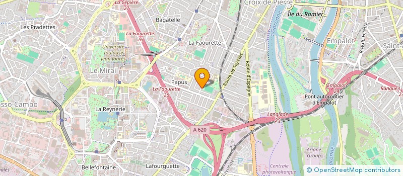 localisation de l'entreprise MONSIEUR NAJIB HASSANI  TOULOUSE