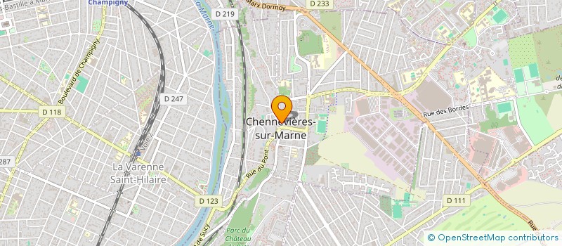 localisation de l'entreprise MONSIEUR NAJIB HEMDANI  CHENNEVIERES-SUR-MARNE