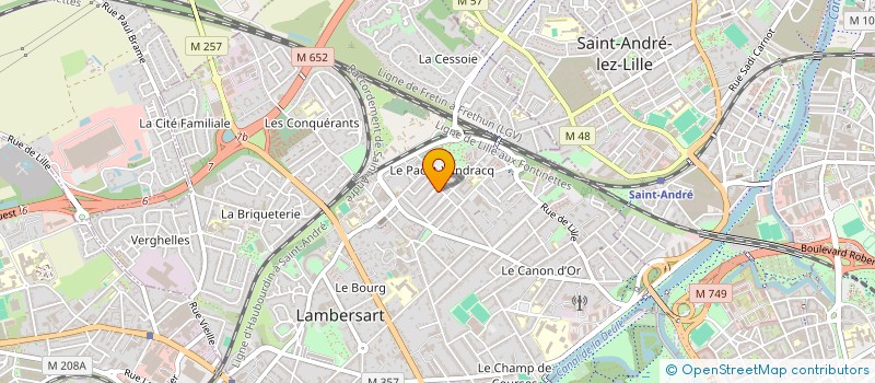 localisation de l'entreprise MONSIEUR NAJIB KAJJIA à LAMBERSART