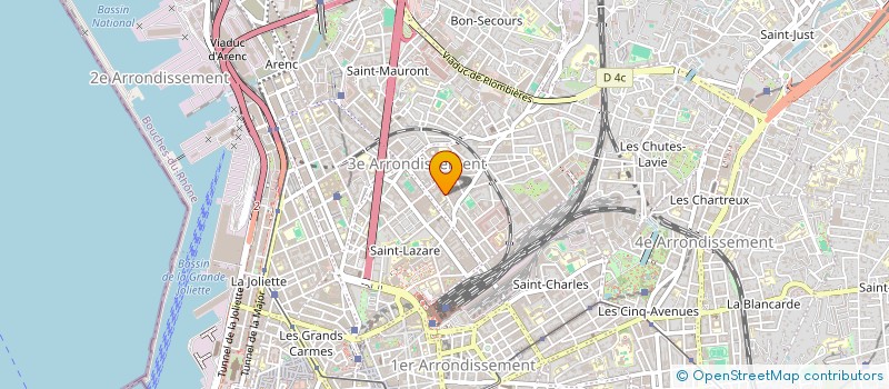 localisation de l'entreprise MONSIEUR NAJIB LARBI  BEAUZELLE