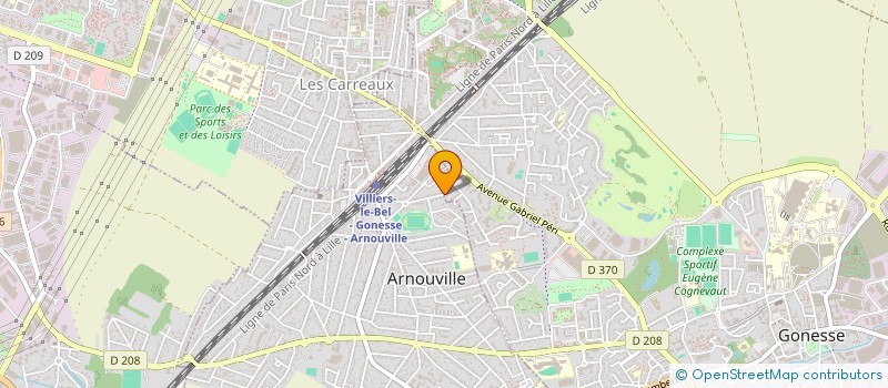 localisation de l'entreprise MONSIEUR NAJIB LATIFI à GONESSE