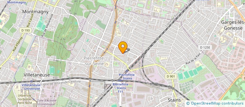 localisation de l'entreprise MONSIEUR NAJIB MEGROUS à PIERREFITTE-SUR-SEINE