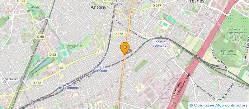 localisation de l'entreprise MONSIEUR NAJIB MESSIKH à ANTONY