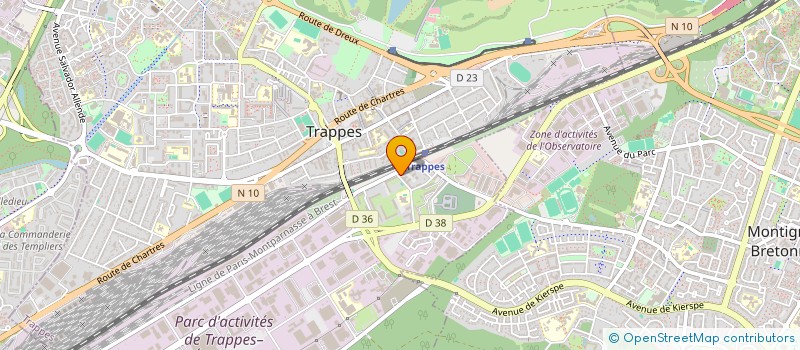 localisation de l'entreprise MONSIEUR NAJIB RAMI à TRAPPES