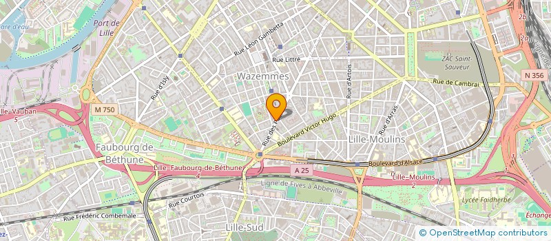 localisation de l'entreprise MONSIEUR NAJIB RIHANE  LILLE