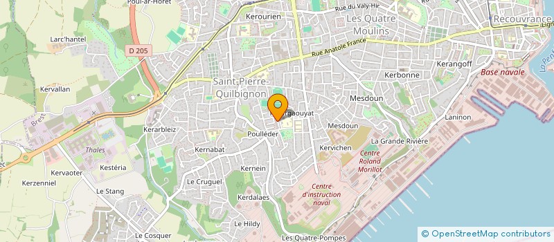 localisation de l'entreprise MONSIEUR NAJIB TAAFRAOUTI  BREST