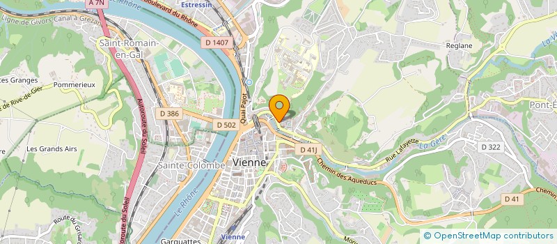 localisation de l'entreprise MONSIEUR NAJIB TARGAOUI à VIENNE