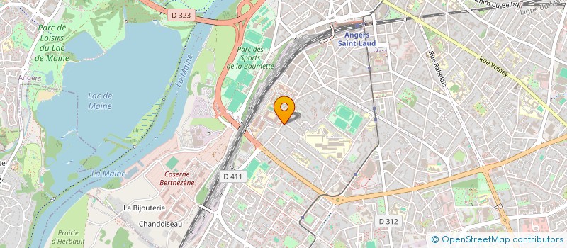 localisation de l'entreprise MONSIEUR NAJIB WALI ABDI-HUSSEIN  ANGERS