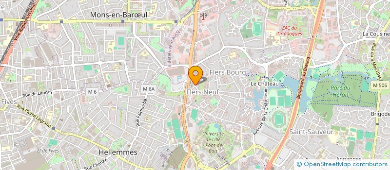 localisation de l'entreprise MONSIEUR NAJIB ZAAG  VILLENEUVE-D'ASCQ