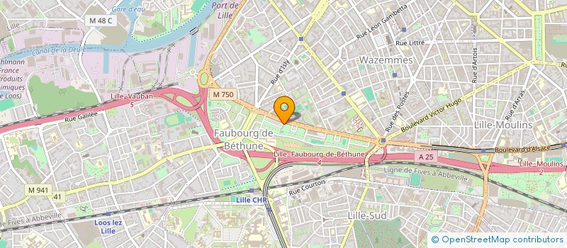 localisation de l'entreprise MONSIEUR NAJIBOULA HAMAD ZAY  LILLE