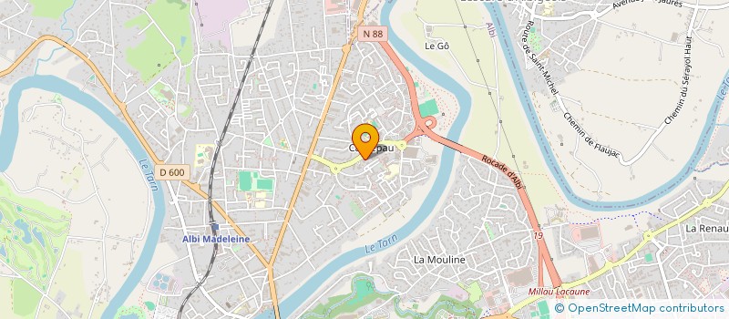 localisation de l'entreprise MONSIEUR NAJIBULLA JABARKHEL à ALBI