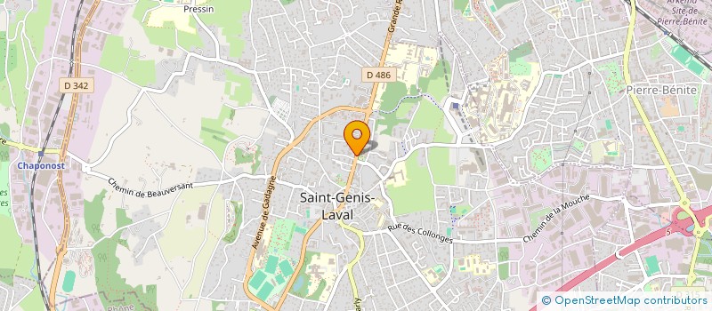 localisation de l'entreprise MONSIEUR NAJIBULLAH NAJIBY  CHAPONOST