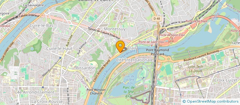 localisation de l'entreprise MONSIEUR NAJIBULLAH NOORI  CALUIRE-ET-CUIRE