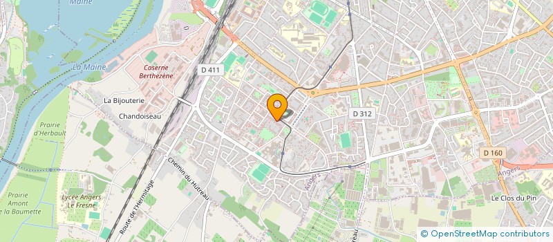 localisation de l'entreprise MONSIEUR NAJIBULLAH SHAFAEI à ANGERS