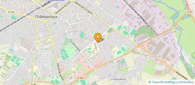 localisation de l'entreprise MONSIEUR NAJIBULLAH SHAFIQE à CHATEAUROUX