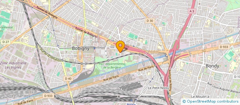 localisation de l'entreprise MONSIEUR NAJIBULLAH SULTANZAI  BOBIGNY