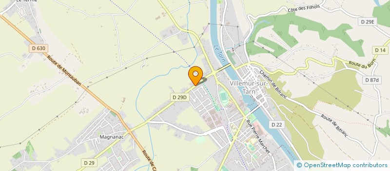 localisation de l'entreprise MONSIEUR NAJIH AMAROUALI  VILLEMUR-SUR-TARN
