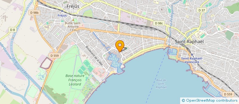 localisation de l'entreprise MONSIEUR NAJIH ARSALANE à FREJUS