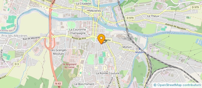 localisation de l'entreprise MONSIEUR NAJIH AYAZZAR  CHARLEVILLE-MEZIERES