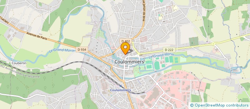 localisation de l'entreprise MONSIEUR NAJIM AKICHOUH ALLA à COULOMMIERS