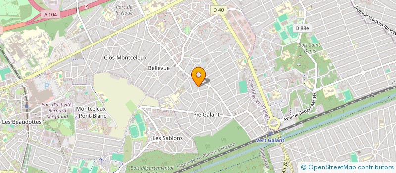 localisation de l'entreprise MONSIEUR NAJIM AZEGGAGH à VILLEPINTE